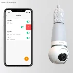 دوربین مداربسته لامپی آیمو Bulb Cam 3MP با قابلیت کنترل از طریق اپلیکیشن IMOU LIFE