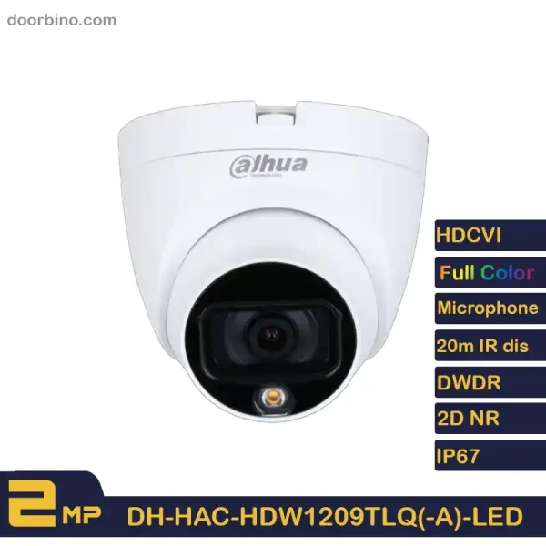 خرید دوربین مداربسته دام آنالوگ داهوا DH-HAC-HDW1209TLQ(-A)-LED