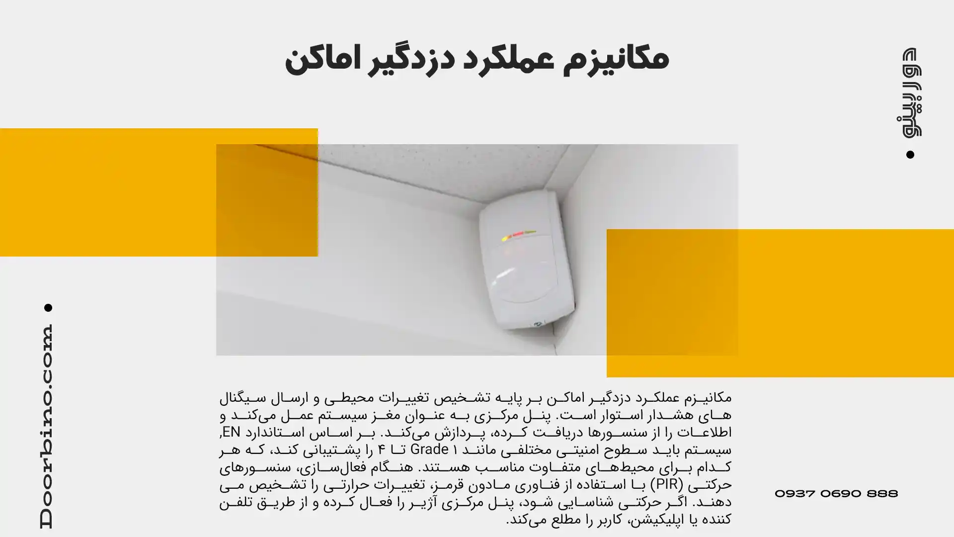 مکانیزم عملکرد دزدگیر اماکن